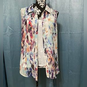Liz Claiborne Sleeveless Shirt
